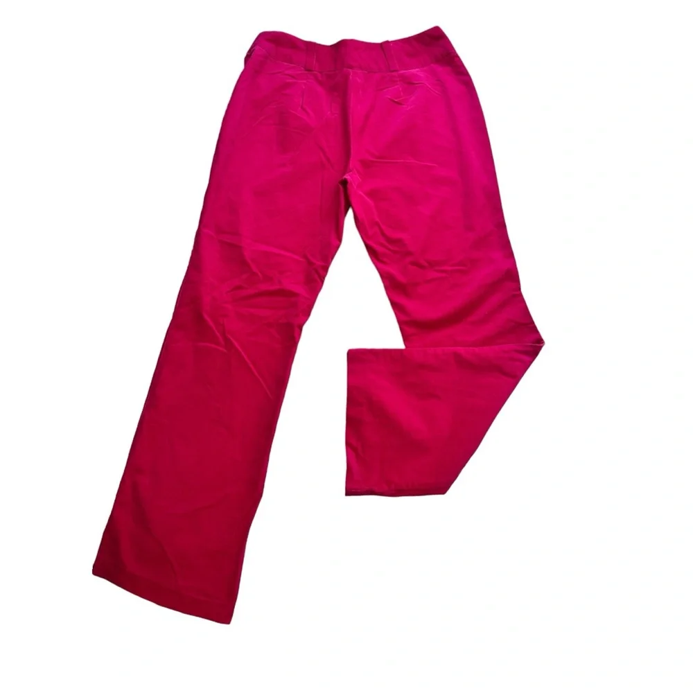 Pink Cord Flare Jeans Corduroy Vintage Medium